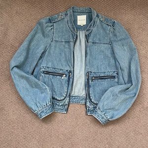 Jean Bomber Jacket
